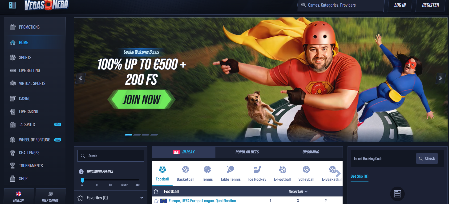 VegasHero Casino